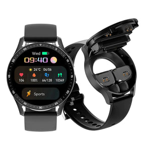 SmartWatch Pro 2 em 1 - Fone sem fio Ultra Beat (À Prova D'água) + Brinde