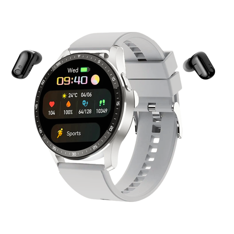 SmartWatch Pro 2 em 1 - Fone sem fio Ultra Beat (À Prova D'água) + Brinde