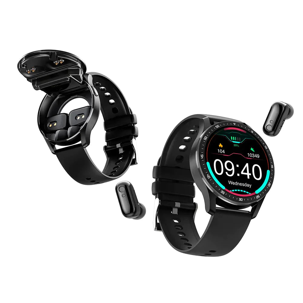 SmartWatch Pro 2 em 1 - Fone sem fio Ultra Beat (À Prova D'água) + Brinde