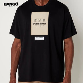 Camiseta BURBERRУ com Estampa Logo-Print