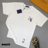 Camiseta LV Logo Colorida