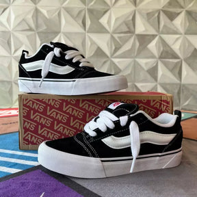 Vans Knu Skool Black White