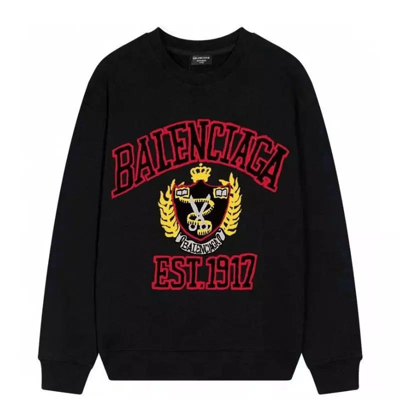 Moletom Balenciaga Heritage - Preto