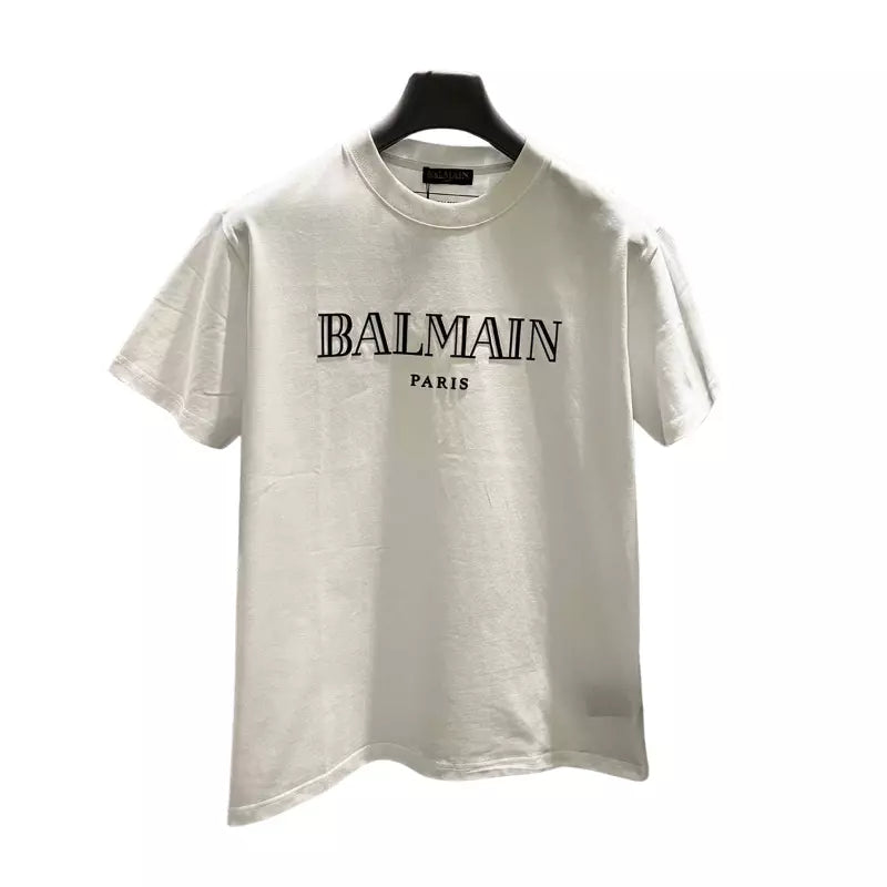 Balmain Paris Estampa de Logo - Branca