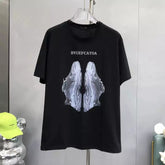 Camiseta Balenciaga Triple S - Preta