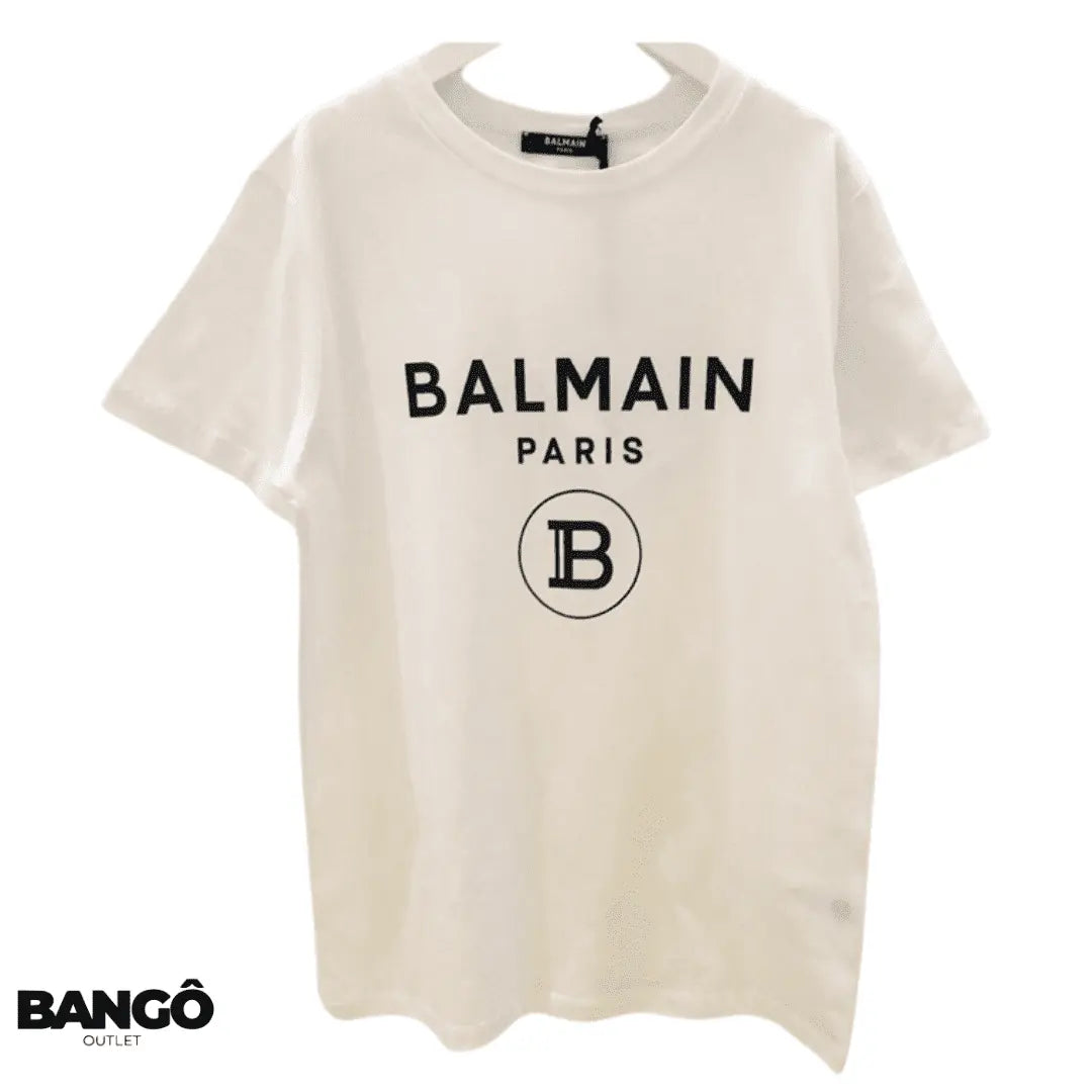 Camiseta Balmain Paris - Branco