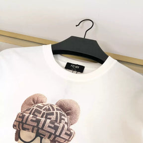 Camiseta Fendi Do Menino Branco