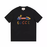 Camiseta  GUCCІ com estampa Letras - Preto