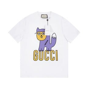 Camiseta Gucci Family Cartoon - Branca