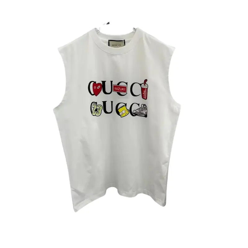 Camiseta Gucci Manga Curta - Branco