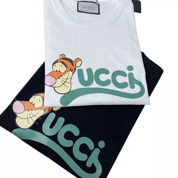 Camiseta Gucci logo Tiger - Preto