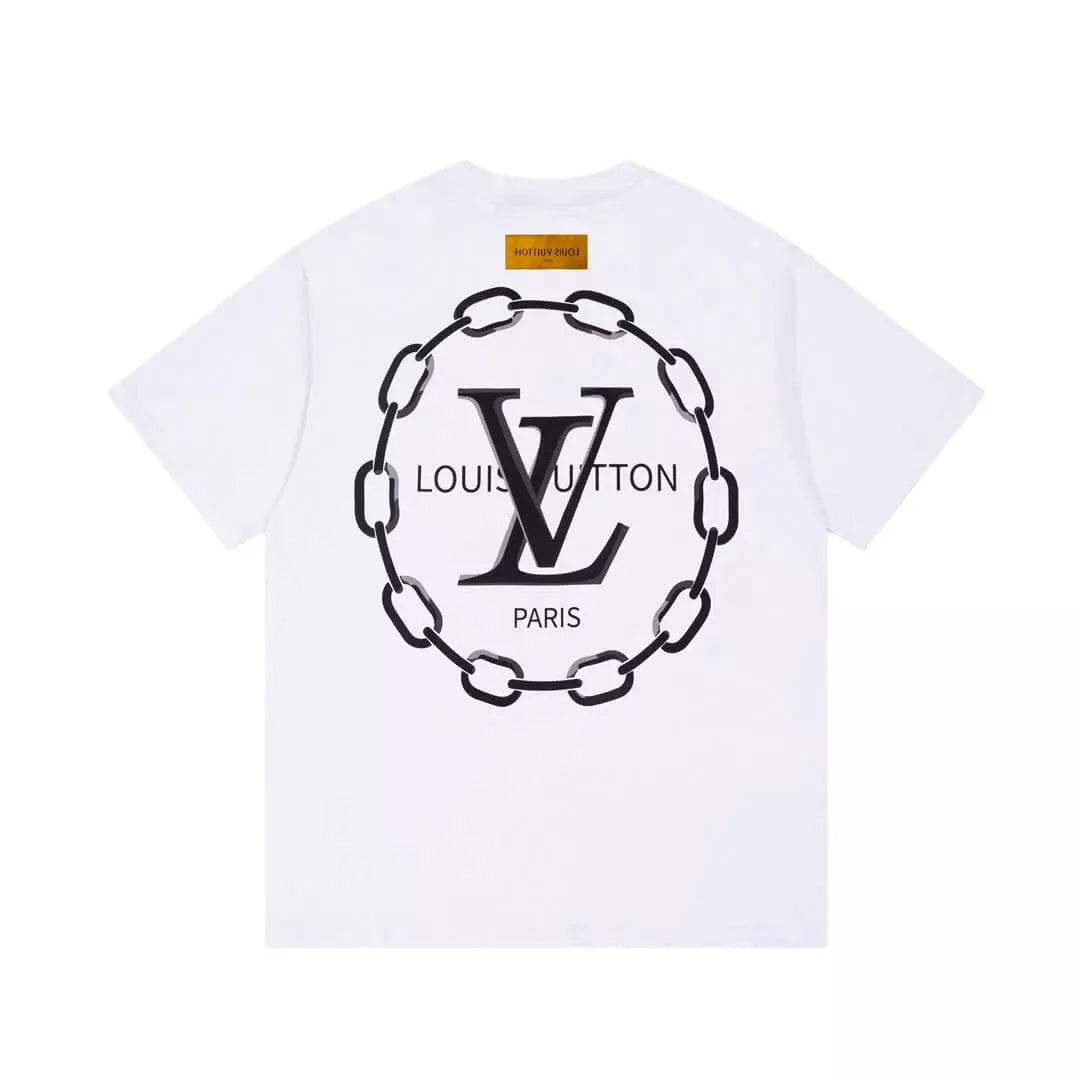 Camiseta LV Chain - Branco