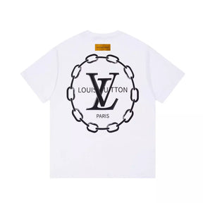 Camiseta LV Chain - Branco