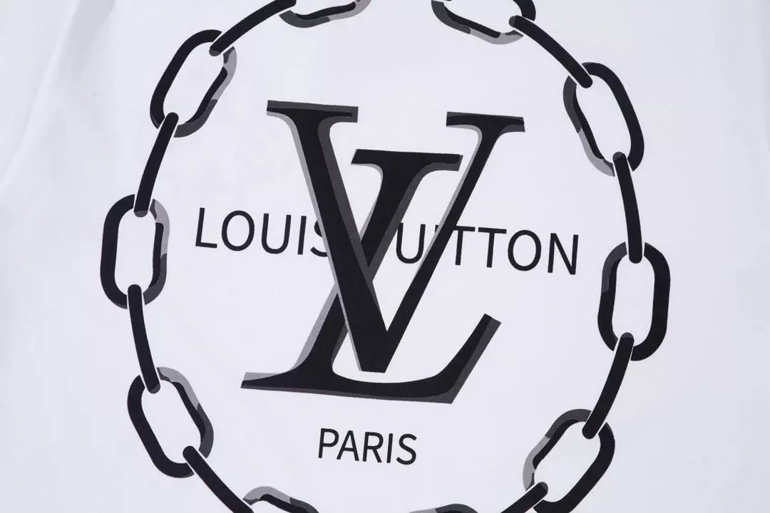 Camiseta LV Chain - Branco