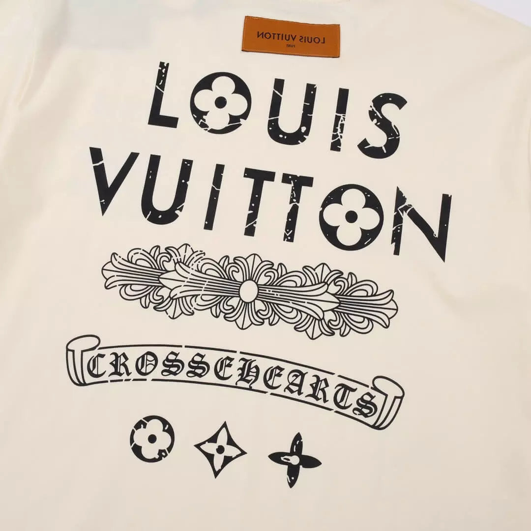 Camiseta LV CrosseBeards Bege