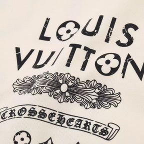 Camiseta LV CrosseBeards Bege