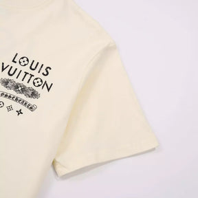 Camiseta LV CrosseBeards Bege