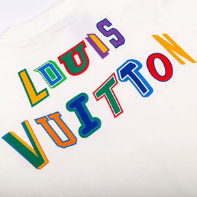 Camiseta LV Logo Colorida