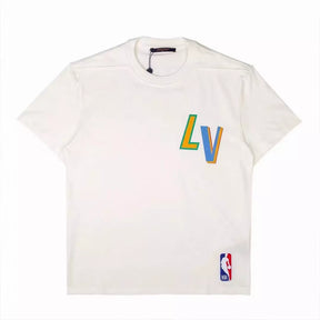 Camiseta LV Logo Colorida