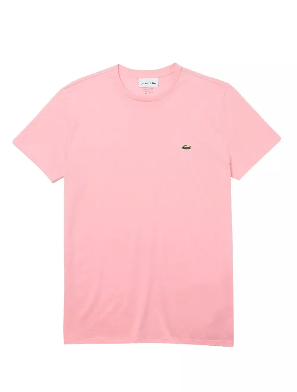 Camiseta LАCОSTE Estampa de Logo - Rosa