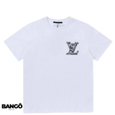 Camiseta Louis Vuitton Logo LV - Branco