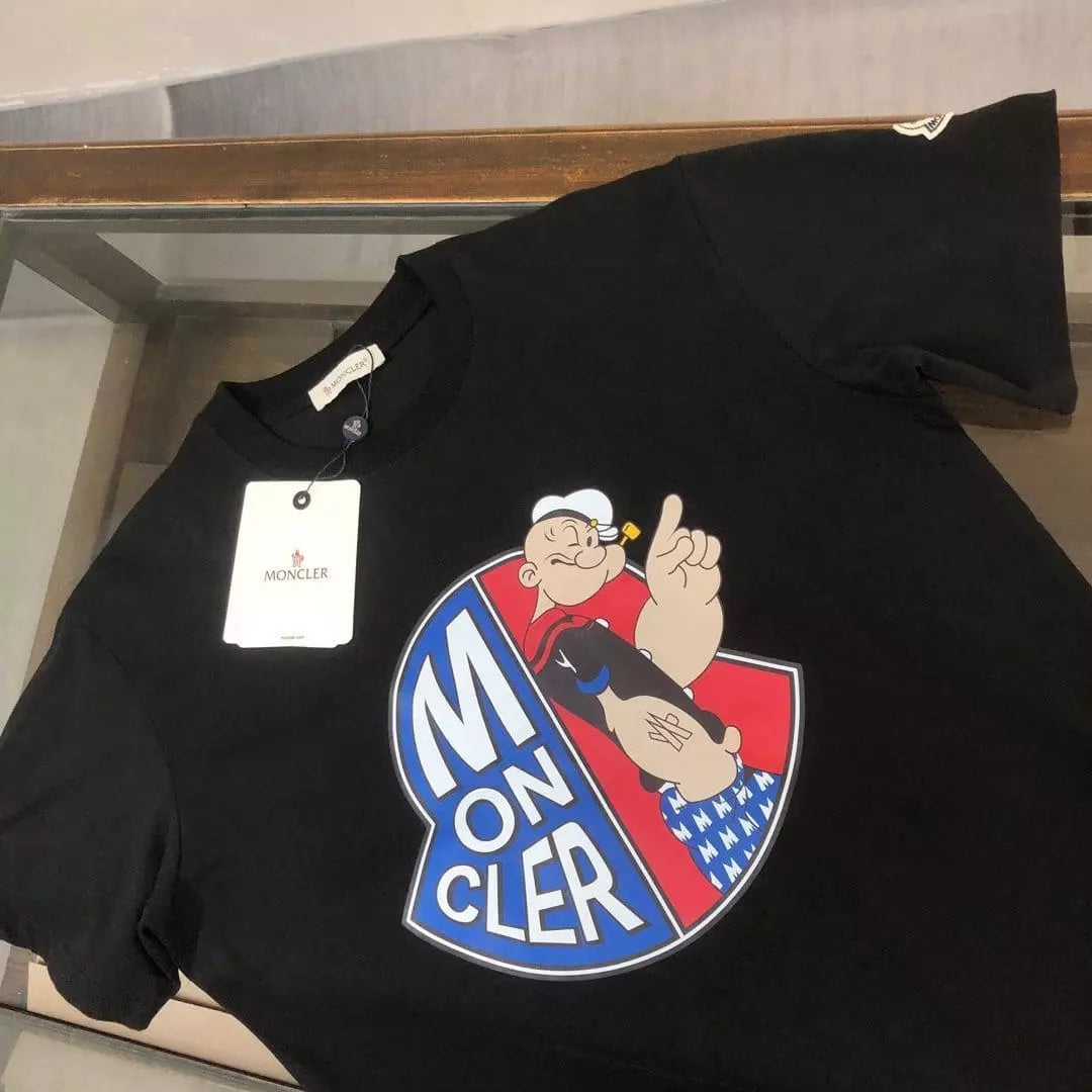 Camiseta Moncler Popeye Preto