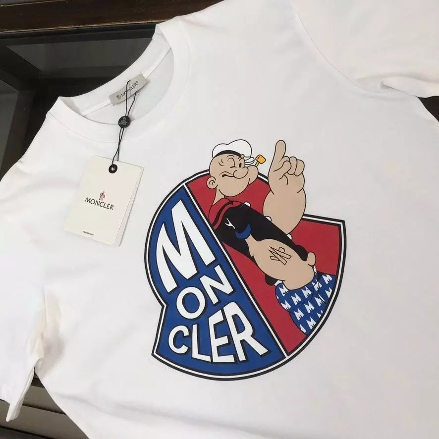 Camiseta Moncler Popeye Branco