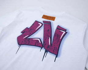 Camiseta Oversized LV ArtisticApparel - Branco