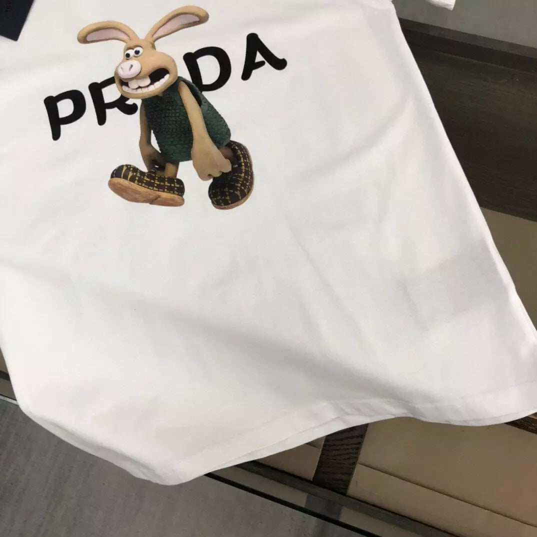 Camiseta Prada Bunny - Branca