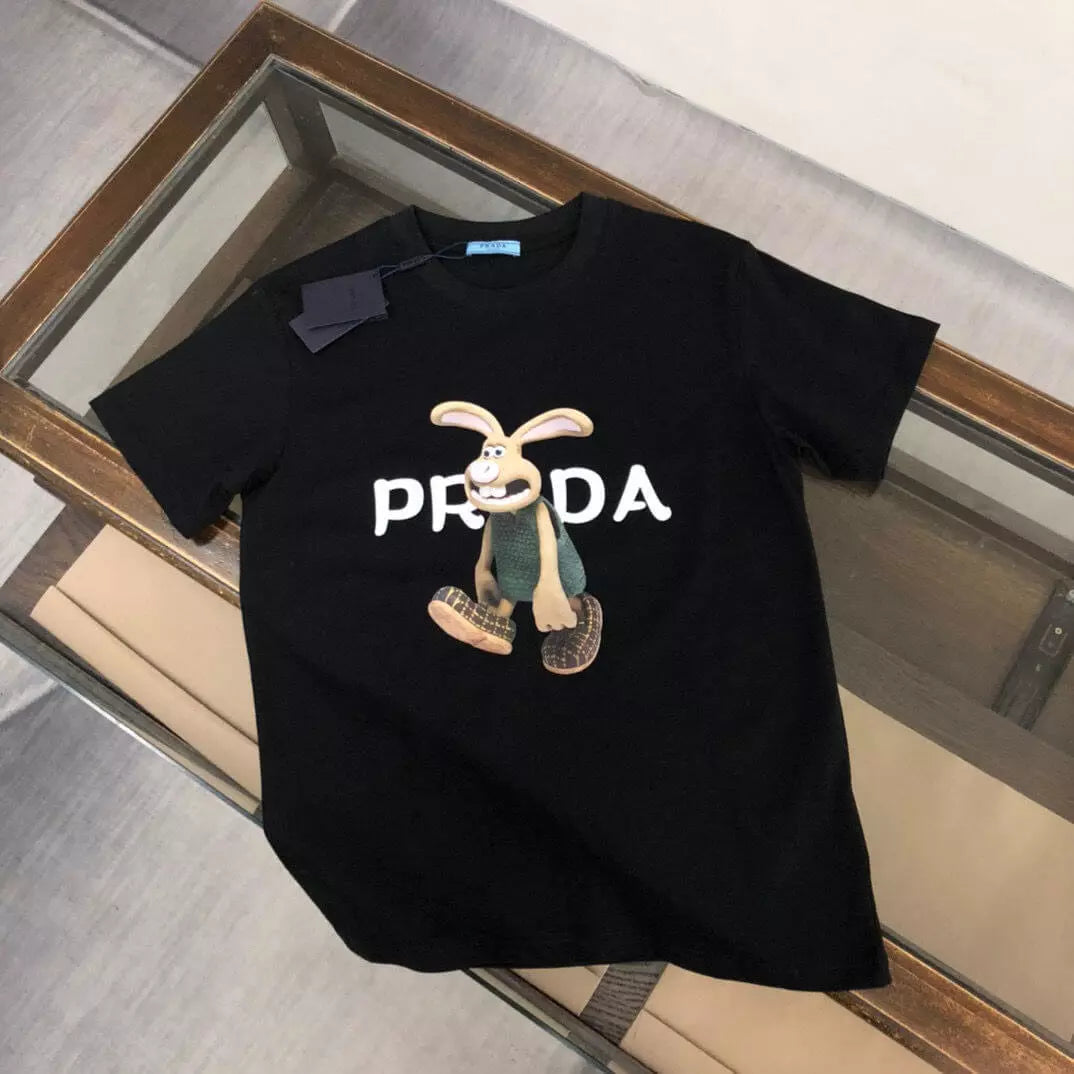 Camiseta Prada Bunny - Preta