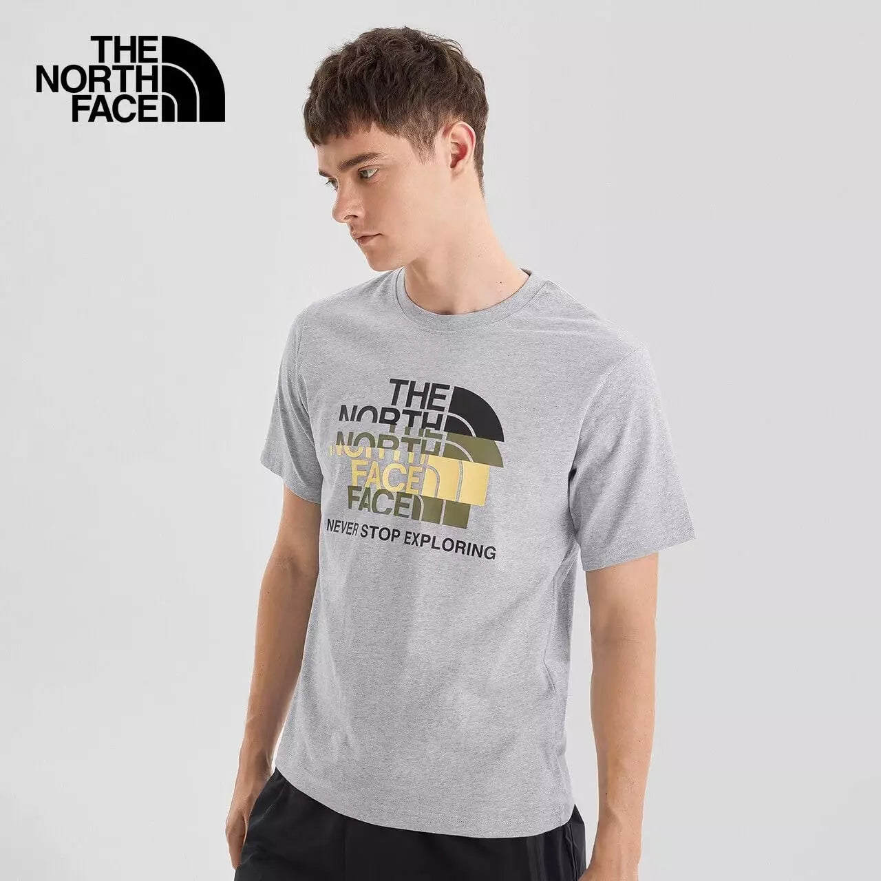 Camiseta The North Face Explorer - Cinza