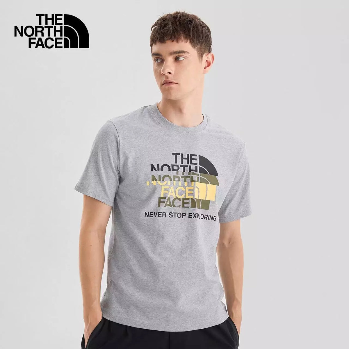 Camiseta The North Face Explorer - Cinza