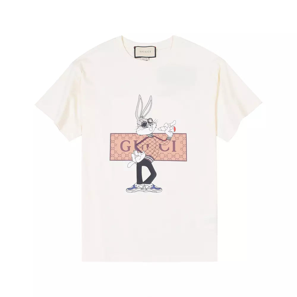 Camiseta logo Bugs Bunny - Bege