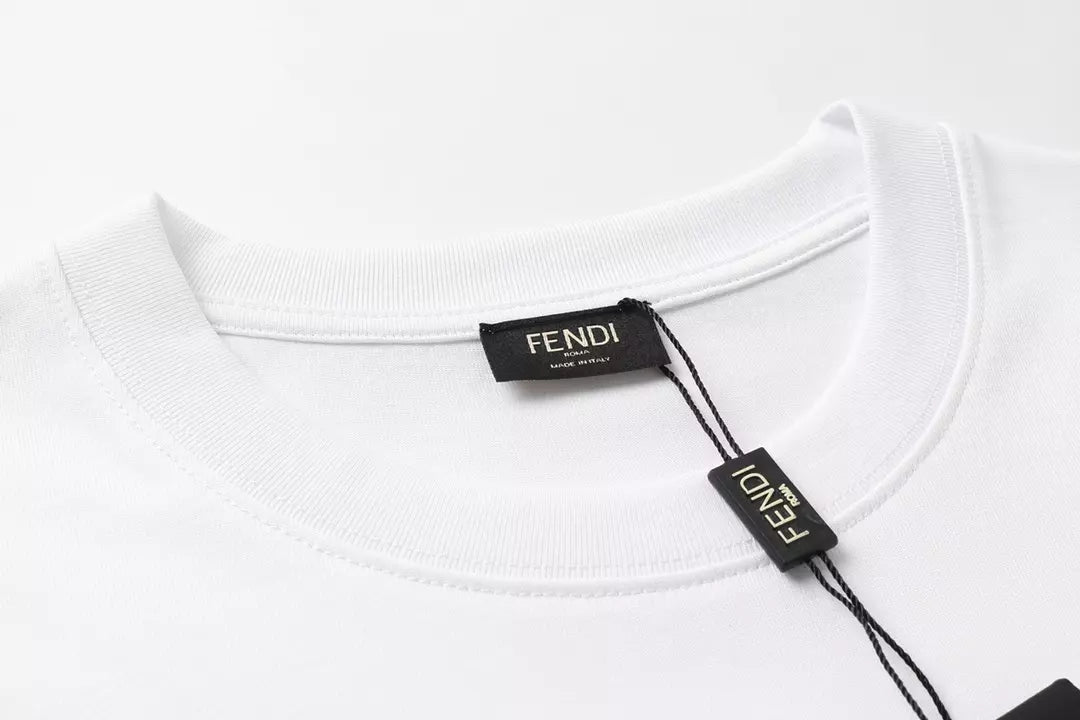 Camiseta logo FENDІ - Branca