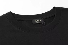 Camiseta logo FENDІ - Preta Unissex