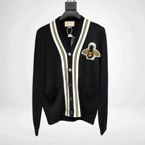 Cardigan Bee GG Cotton - Gucci