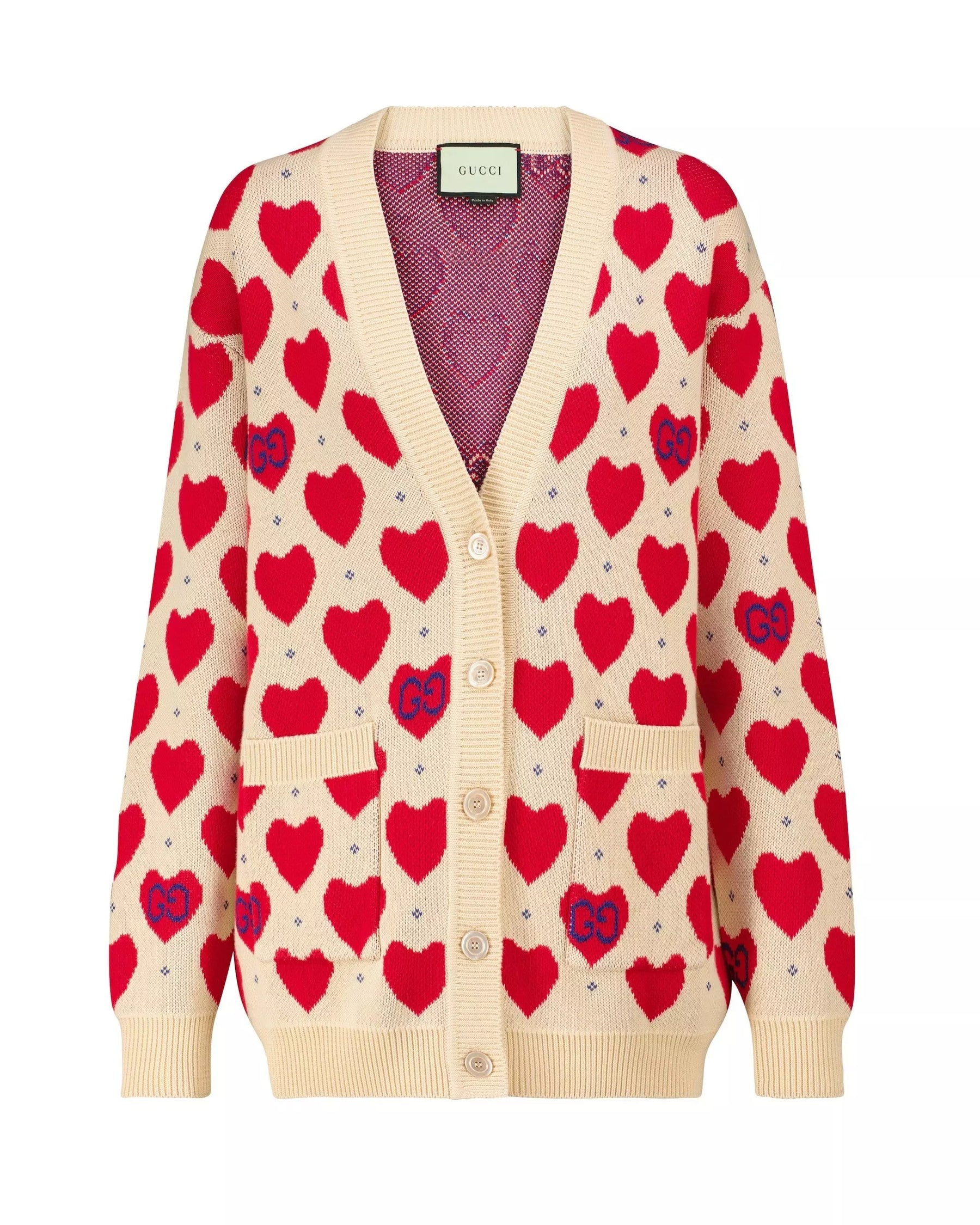 Cardigan heart GG Cotton - Gucci