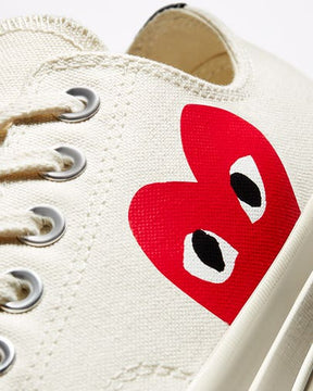 Converse x Comme des Garçons PLAY Chuck 70 Branco