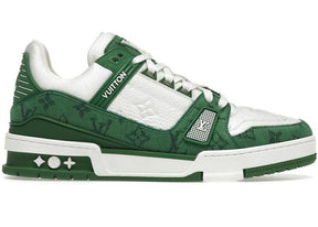 Louis Vuitton LV Trainer White Green