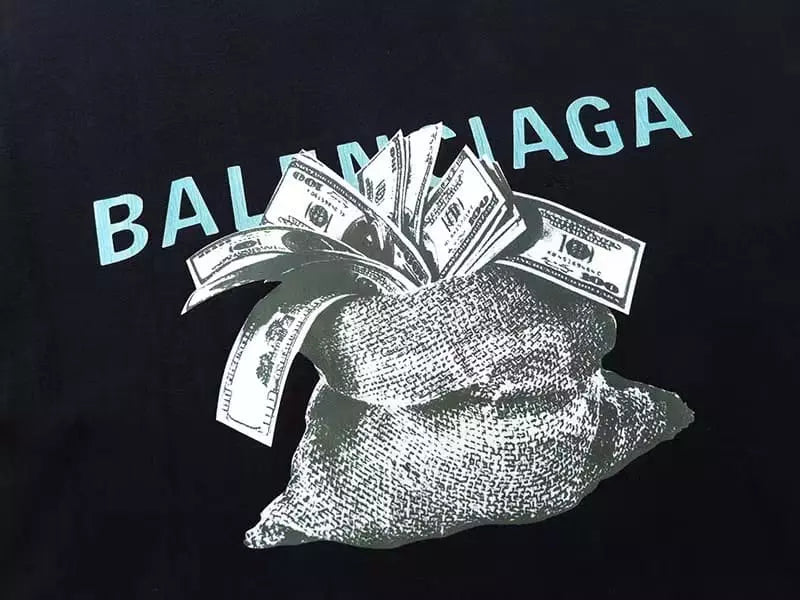 Moletom Balenciaga Money Bag - Preto