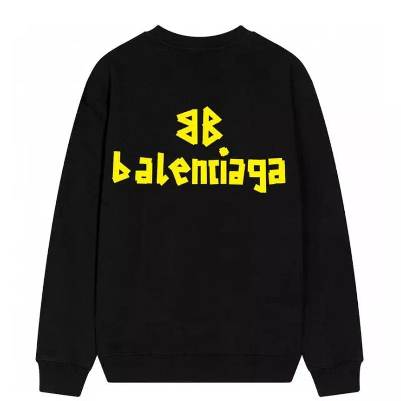 Moletom Balenciaga Neon Style - Preto