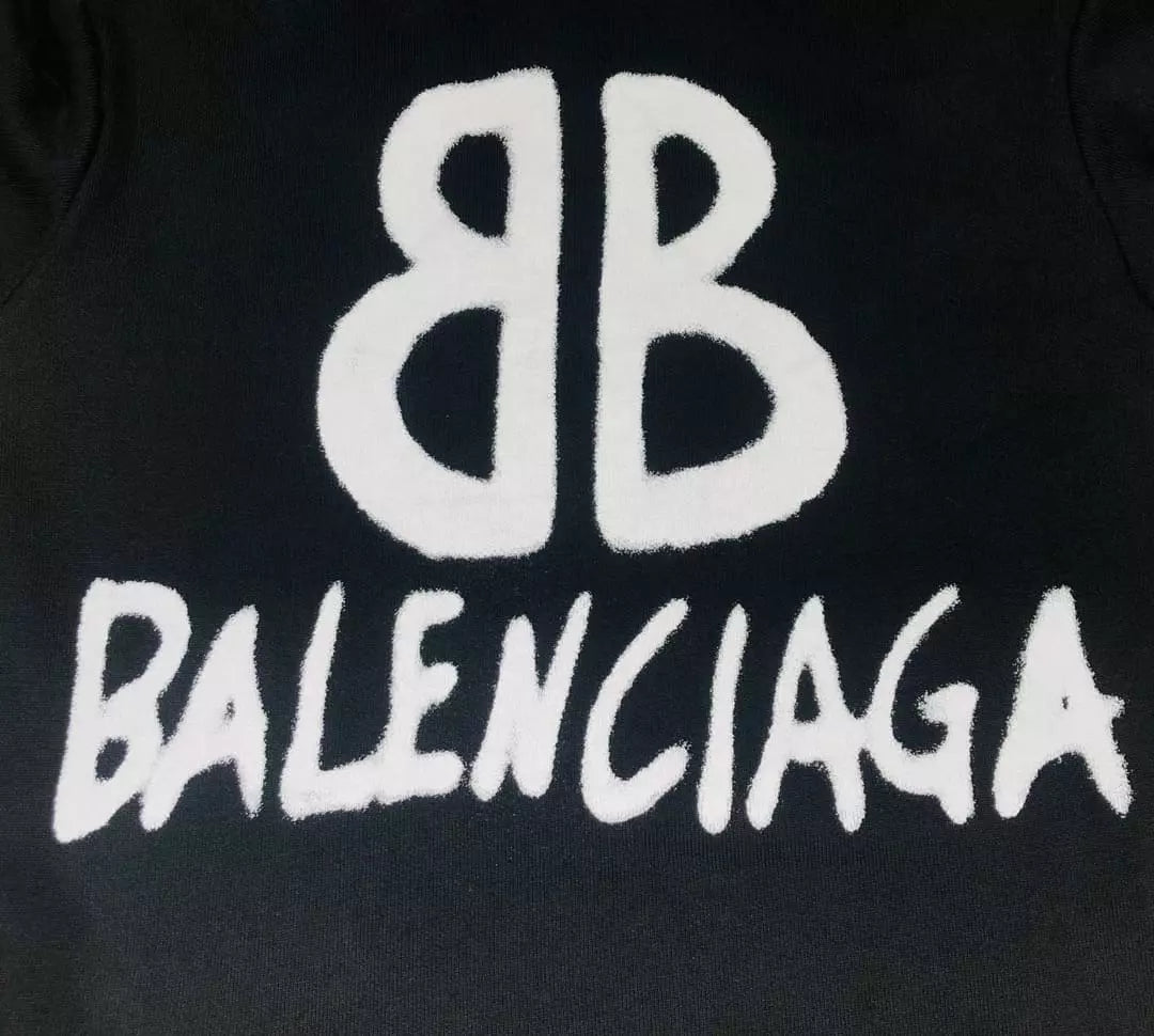 Moletom Balenciaga Urban Chic - Preto