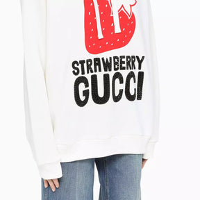 Moletom GUСCI logo Strawberry