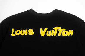 Camiseta Louis Vuitton Neon Bold - Preto