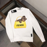 Moletom Fendi Teddy Bag Branco