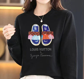 Moletom Louis Vuitton x Yayoi Kusama Slides - Preto