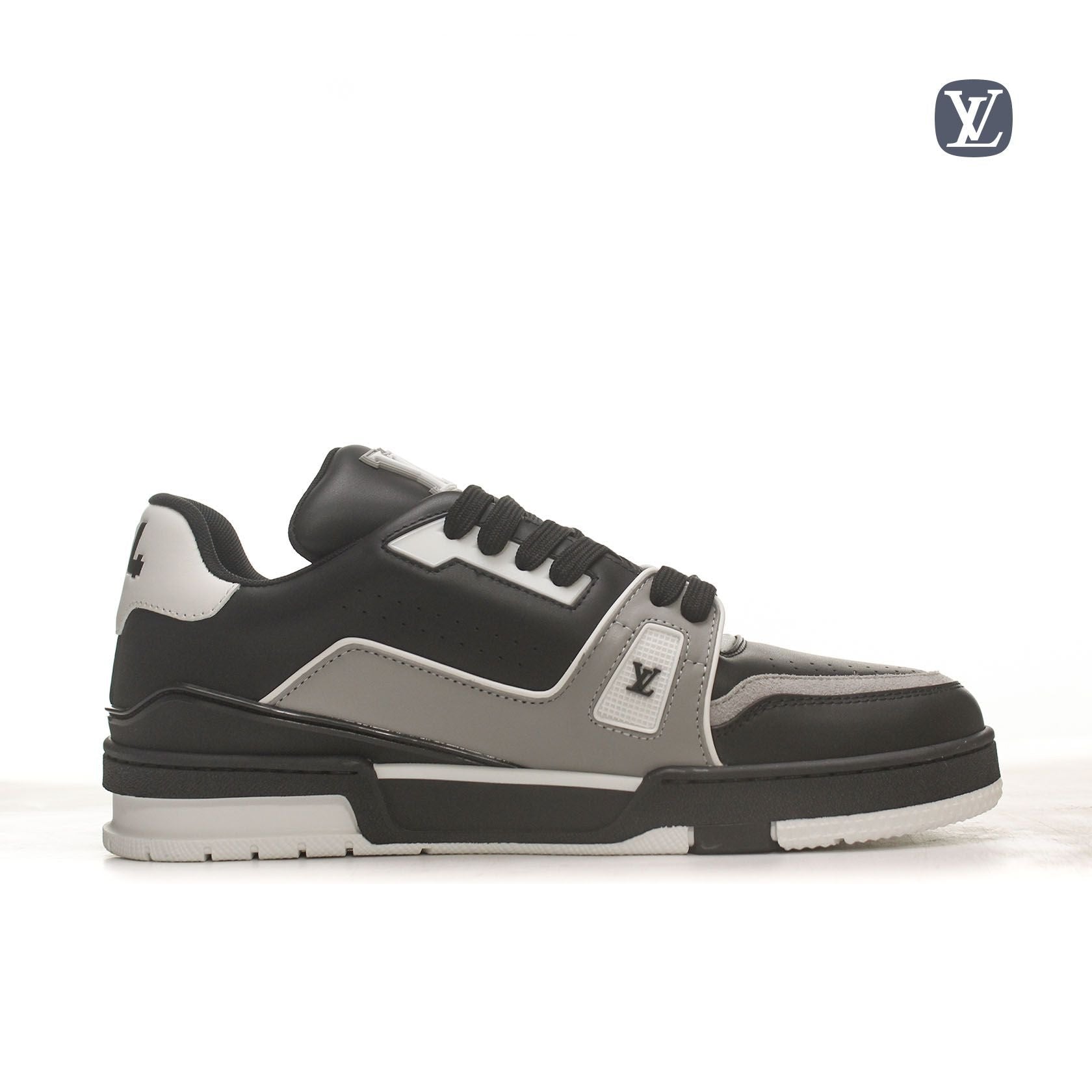 Louis Vuitton LV Trainer Black Gray