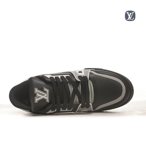 Louis Vuitton LV Trainer Black Gray