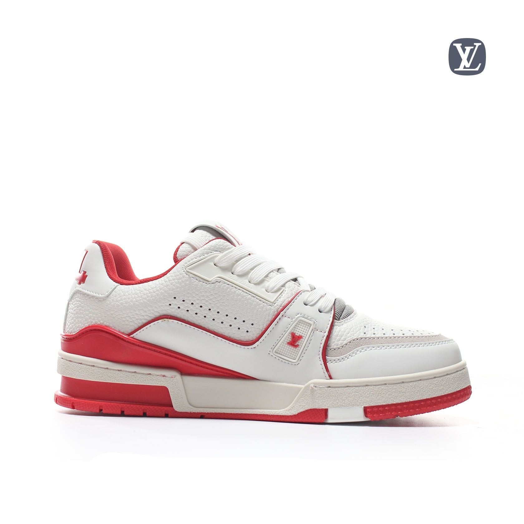 Louis Vuitton Trainer Red White