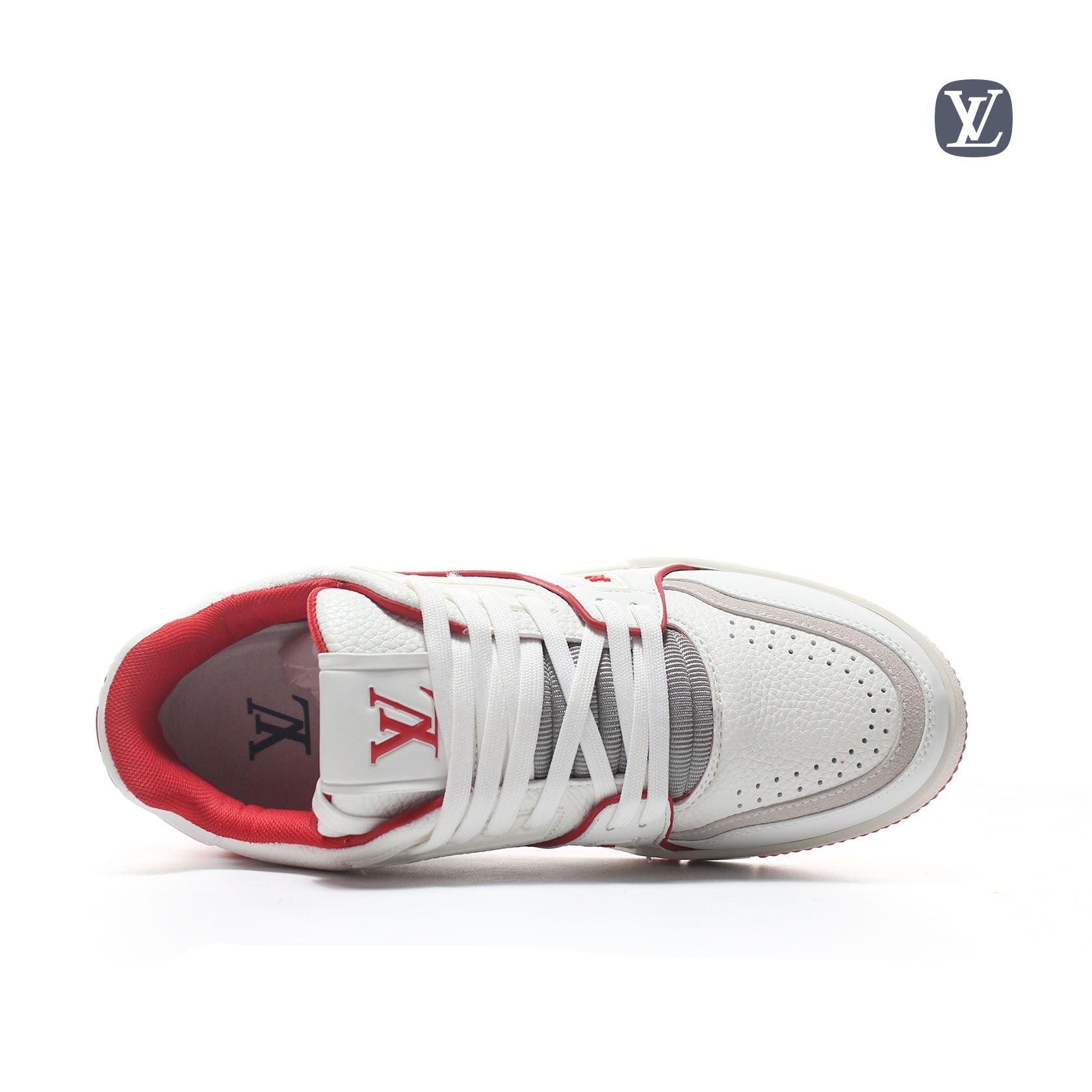 Louis Vuitton Trainer Red White